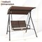 Costway Patio Porch Swing Glider 2 Seat Soft Cushion Adjustable Canopy Outdoor Garden